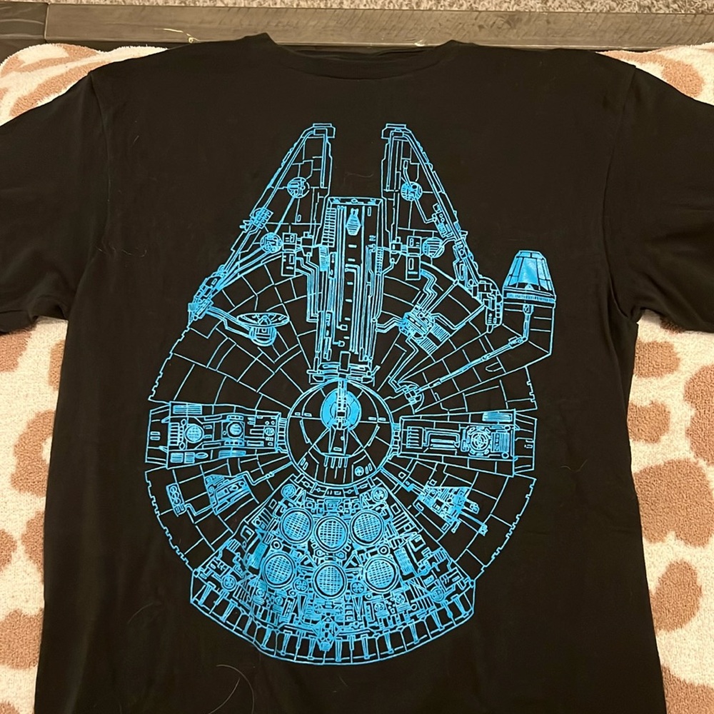 Black Star Wars Tee